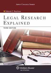 9781454816515-1454816511-Legal Research Explained, Third Edition