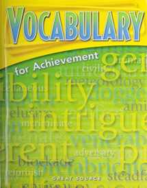9780669517569-0669517569-Student Edition Grade 8 2006: Second Course (Great Source Vocabulary for Achievement)