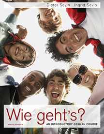9781439084007-1439084009-Student Activity Manual for Sevin/Sevin's Wie geht's?