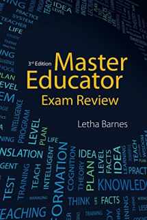 9781133776598-1133776590-Exam Review for Master Educator, 3rd Edition