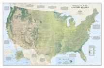 9781597753050-159775305X-National Geographic United States Physical Wall Map - Laminated (38.25 x 25.25 in) (National Geographic Reference Map)