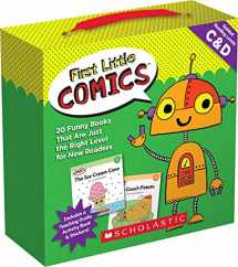 9781338180275-1338180274-First Little Comics Parent Pack: Levels C & D: 20 Funny Books That Are Just the Right Level for New Readers