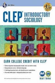 9780738610917-0738610917-CLEP® Introductory Sociology Book + Online (CLEP Test Preparation)