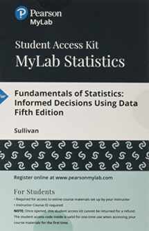 9780134743295-0134743296-Mystatlab with Pearson Etext -- Standalone Access Card -- For Fundamentals of Statistics