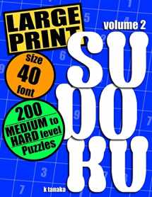 9781499760637-1499760639-Large Print Sudoku: 200 Medium to Hard Level Puzzles