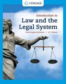 9780357660164-0357660161-Introduction to Law and the Legal System