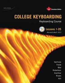 9780176531966-0176531963-Package: College Keyboarding 1-25, 19th Canadian Edition + Keyboarding Pro Deluxe Printed Access Card (6 Months)