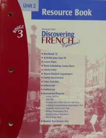 9780618299263-0618299262-Discovering French Novveau (Unit 2 Resource Book, Rouge 3)