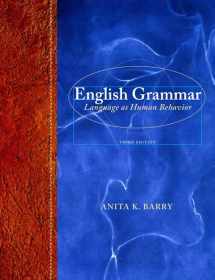 9780133997774-0133997774-English Grammar: Language as Human Behavior Plus MyLab Writing without Pearson eText -- Access Card Package