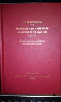 9780880820820-0880820829-Vital records of Hampton, New Hampshire: To the end of the year 1900