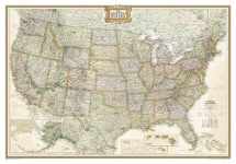9780792233787-0792233786-National Geographic United States Wall Map - Executive - Laminated (43.5 x 30.5 in) (National Geographic Reference Map)