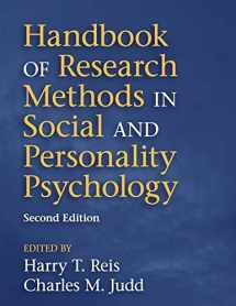 9781107600751-1107600758-Handbook of Research Methods in Social and Personality Psychology