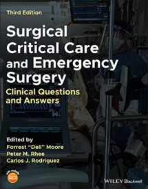 9781119756750-1119756758-Surgical Critical Care and Emergency Surgery: Clinical Questions and Answers