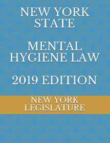 9781096267140-1096267144-NEW YORK STATE MENTAL HYGIENE LAW 2019 EDITION