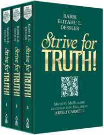 9781583303528-1583303529-Strive for Truth/3 Vol Gift Set : The World of Rav Dessler