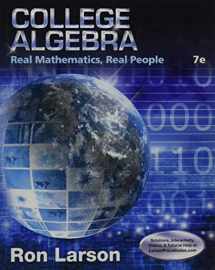 9781305071728-1305071727-College Algebra: Real Mathematics, Real People