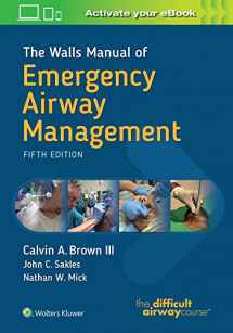9781496351968-1496351967-The Walls Manual of Emergency Airway Management