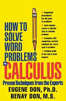 9780071358972-0071358978-How to Solve Word Problems in Calculus