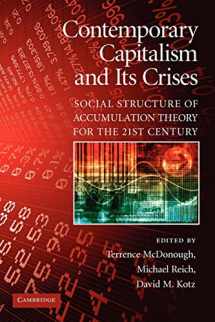 9780521735803-0521735807-Contemporary Capitalism and its Crises: Social Structure of Accumulation Theory for the 21st Century