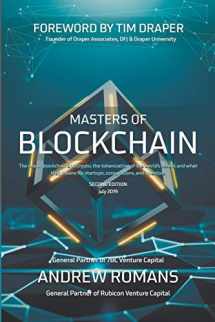 9781729737743-1729737749-Masters of Blockchain: The rise of blockchain and crypto, the tokenization of the world's assets and what that means for startups, corporations and investors