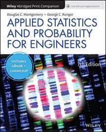 9781119456261-1119456266-Applied Statistics and Probability for Engineers, 7e EPUB Reg Card Loose-Leaf Print Companion Set