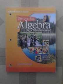 9781559537704-1559537701-Discovering Algebra: An Investigative Approach, Condensed Lessons in Spanish