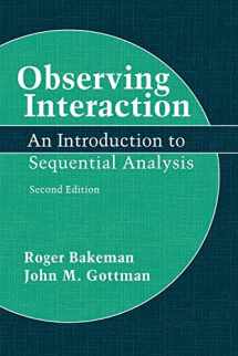 9780521574273-0521574277-Observing Interaction: An Introduction to Sequential Analysis