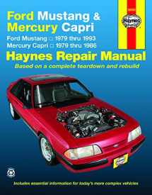 9781563921308-1563921308-Ford Mustang, Ghia & Cobra (79-93) & Mercury Capri, Ghia & RS (79-86) with In-line 4 cyl & 6 cyl, V6 & V8 Haynes Repair Manual (Haynes Repair Manuals)