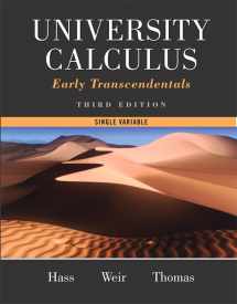 9780321999634-0321999630-University Calculus: Early Transcendentals, Single Variable