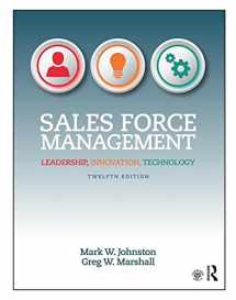 9781138951723-1138951722-Sales Force Management: Leadership, Innovation, Technology