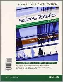9780133873634-0133873633-Business Statistics Student Value Edition Plus NEW MyLab Statistics with Pearson eText -- Access Card Package (Books a la Carte)