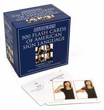 9780764162220-0764162225-500 Flash Cards of American Sign Language