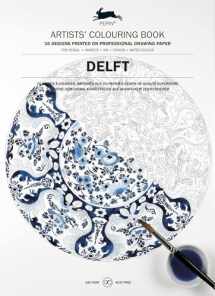 9789460098185-9460098185-Delft Blue: Artists' Colouring Book (Multilingual Edition) (English and German Edition)