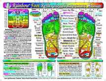 9781589243071-1589243072-Rainbow® FOOT Reflexology/ Acupressure Massage CHART in the Inner Light Resources Rainbow® Cards & Charts Series. 8.5 x 11 in; 2-sided (Small Poster/ Large Card)