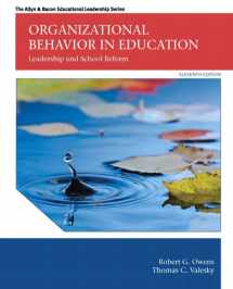 9780133489033-0133489035-Organizational Behavior in Education: Leadership and School Reform (The Allyn & Bacon Educational Leadership Series)