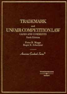 9780314256393-0314256393-Trademark and Unfair Competition Law: Cases and Comments (American Casebook Series and Other Coursebooks)
