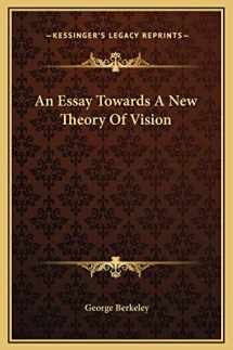 9781169210899-1169210899-An Essay Towards A New Theory Of Vision