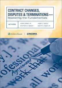 9781454869641-145486964X-Contract Changes, Disputes and Terminations: Mastering the Fundamentals
