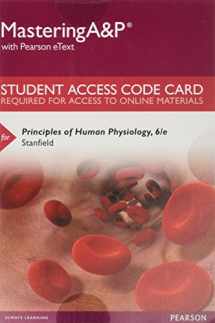 9780134429007-0134429001-Mastering A&P with Pearson eText -- Standalone Access Card -- for Principles of Human Physiology (6th Edition)