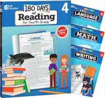 9781425816384-142581638X-180 Days of Practice 4 Book Bundle: Engaging Daily Activities for Building Fourth Grade Literacy and Math Skills