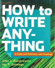9781319058531-1319058531-How to Write Anything with Readings: A Guide and Reference