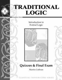 9781615381050-1615381058-Traditional Logic II, Quizzes and Tests