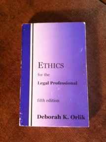 9780963327635-0963327631-Ethics for the Legal Professional, Fifth Edition