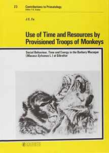 9783805542630-3805542631-Use of Time and Resources by Provisioned Troops of Monkeys: Social Behaviour, Time and Energy in the Barbary Macaque (CONTRIBUTIONS TO PRIMATOLOGY)