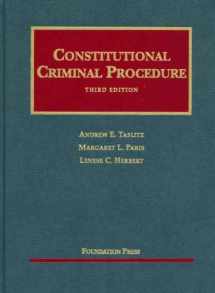 9781599410630-159941063X-Constitutional Criminal Procedure (University Casebook)