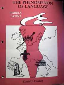 9780883341247-0883341247-The Phenomenon of Language: Tabula Latina