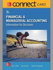 9781260004823-1260004821-Connect Access Card for Financial and Managerial Accounting