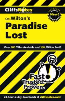 9780764586668-0764586661-CliffsNotes on Milton's Paradise Lost (CliffsNotes on Literature)