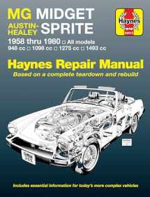 9780856965883-085696588X-MG Midget and Austin Healy Sprite, 1958-80 (Haynes Repair Manuals)