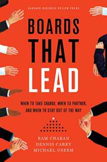 9781422144053-1422144054-Boards That Lead: When to Take Charge, When to Partner, and When to Stay Out of the Way